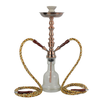 Colorful glass shisha smoking tool water pipe hookah